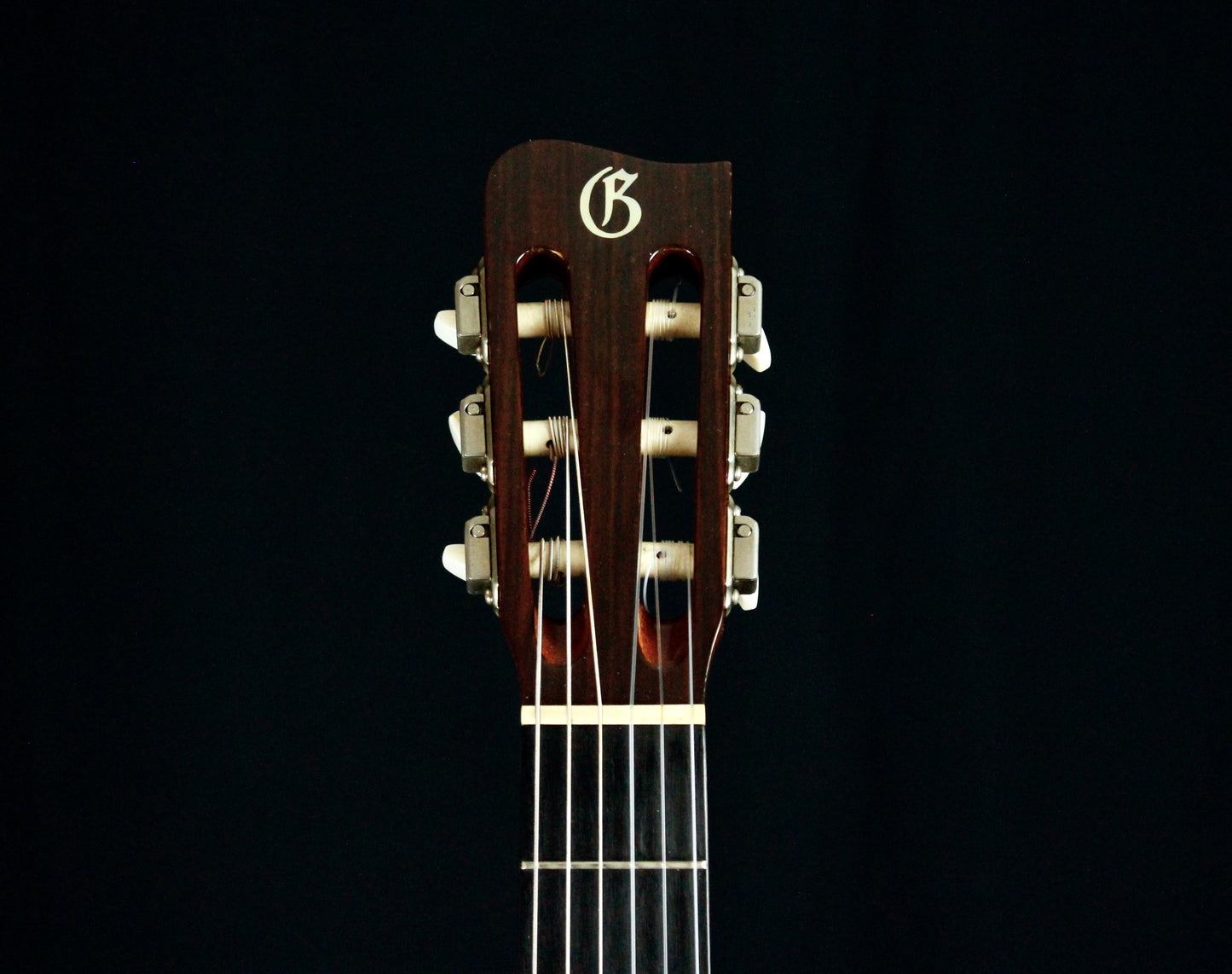 Gallagher Handmade Nylon String Cutaway Concert Guitar, Built-in Piezo, EQ 1990s