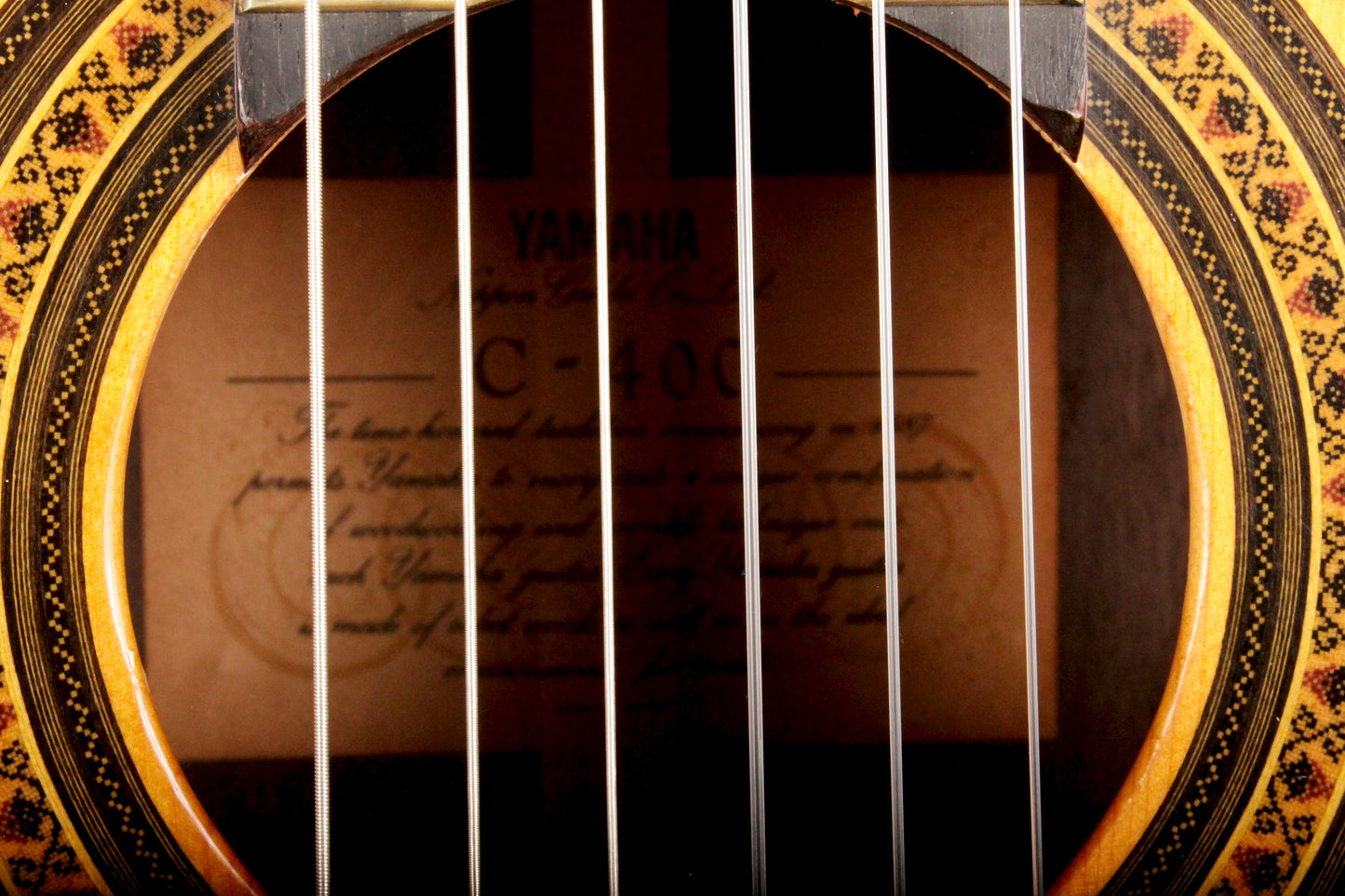 Yamaha C-400 Concert Classical Guitar, Solid Spruce, IRW Japan 1981