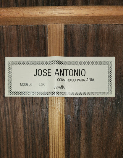 Jose Antonio 12C Handmade Classical Guitar Solid Cedar, IRW Spain 2000s