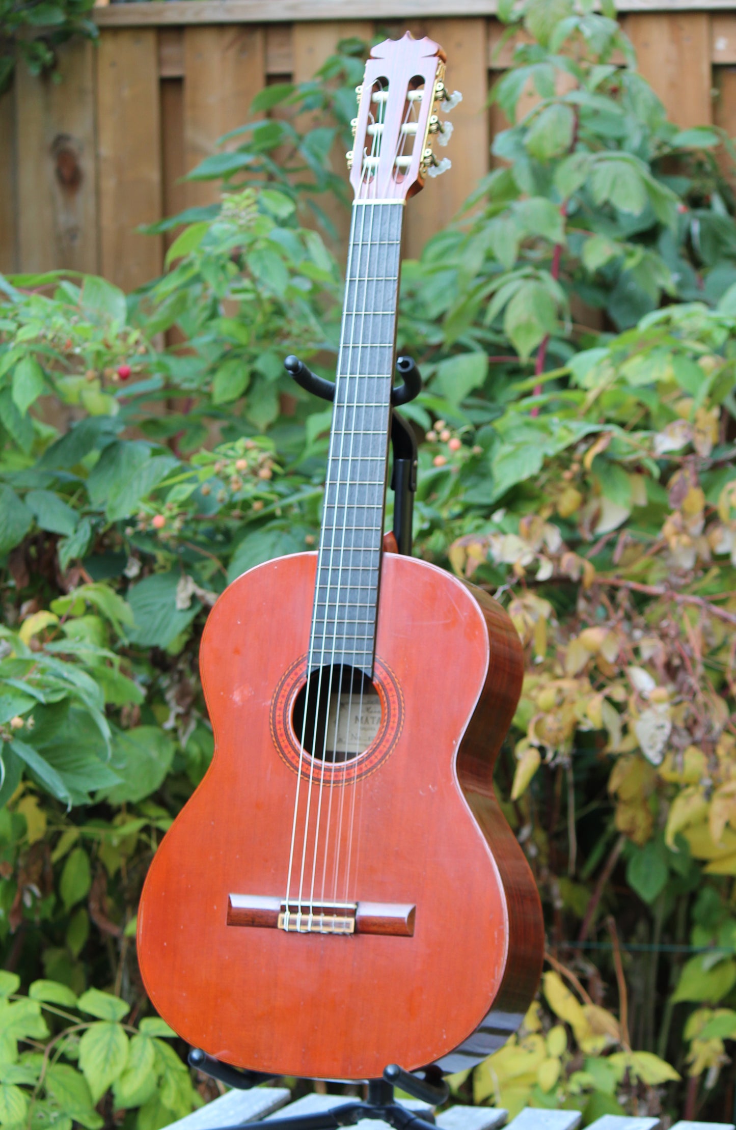 Masaru Matano No 600 Handmade Concert Classical Guitar 1974
