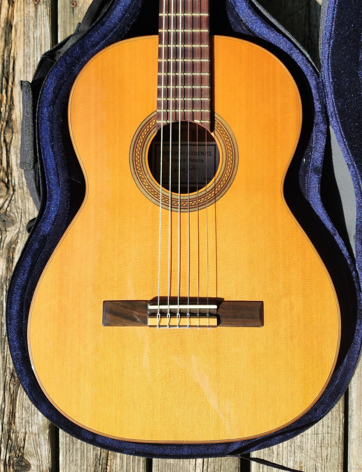 Antonio Sanchez Estudio 3 Cedar Handmade Classical Guitar Spain 2015
