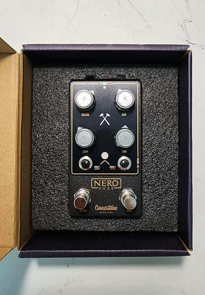 Cornerstone Music Gear Nero Fuzz Guitar Pedal (Open Box)