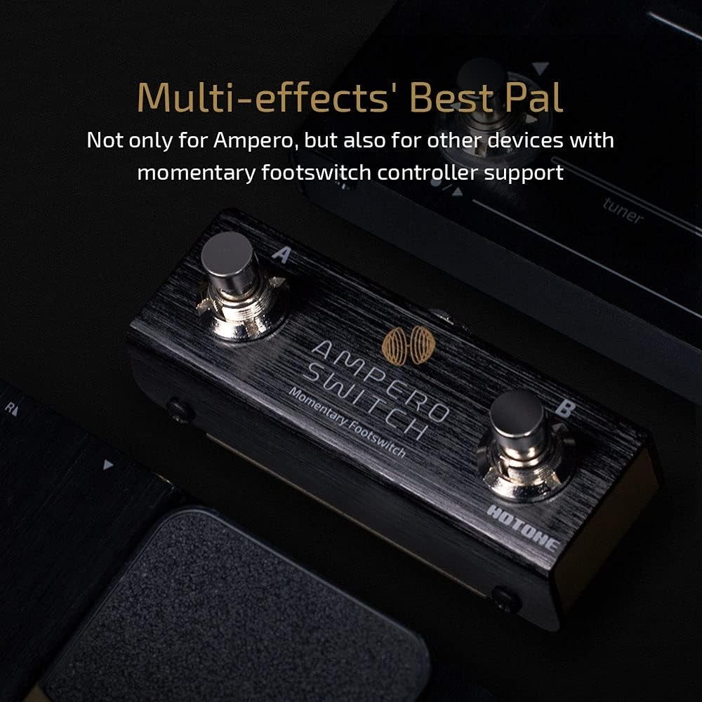 Hotone Ampero Switch FS-1 Momentary Footswitch for Ampero (Open Box)