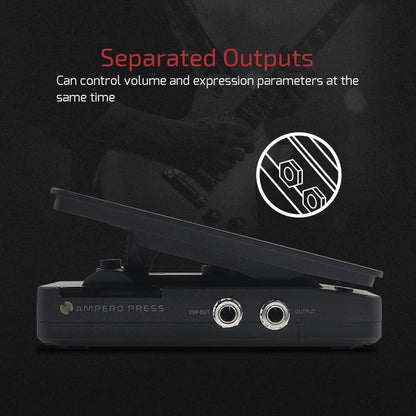 Hotone Ampero Press SP-30H Passive Volume Expression Guitar Pedal 2 in 1 Guitar Effects