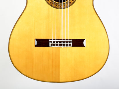 Yamaha GC-21 Grand Concert Classical Guitar Signed by Luthier 2009 Solid Spruce, IRW