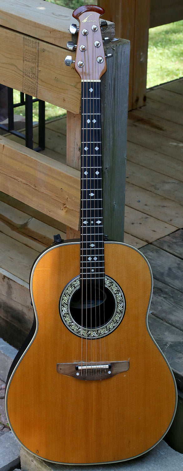 Ovation Custom Balladeer 1612 Natural 1984