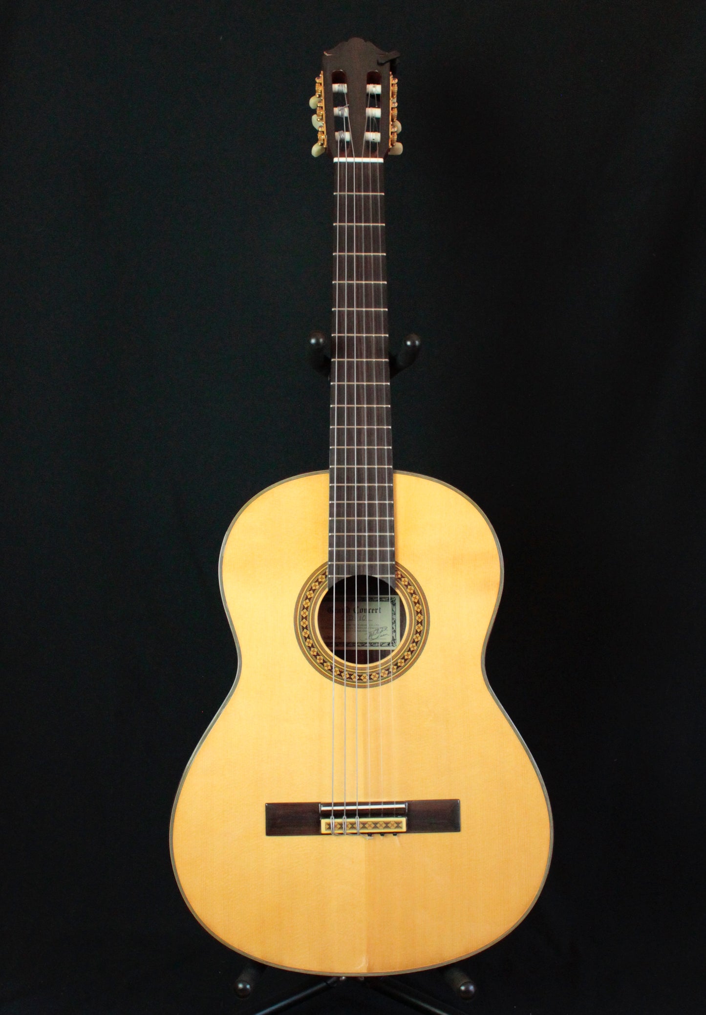 Yamaha GD-10 Grand Concert Classical Guitar Solid Spruce, Indian Rosewood 1990