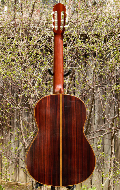 Yamaha GC-7S Handmade Concert Classical Guitar, Signed by Shuhiro Harada, Solid Cedar, IRW 1976