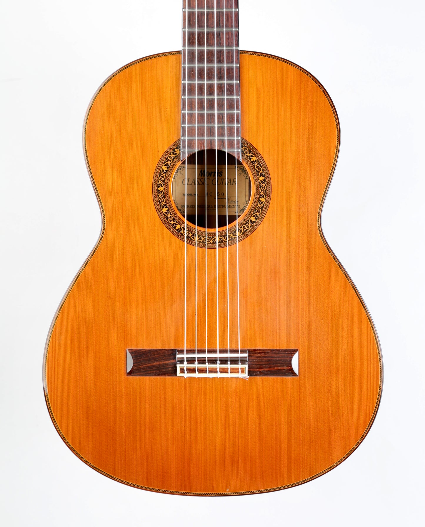 Morris MC-50 Classical Guitar Macassar Ebony Japan 2000s
