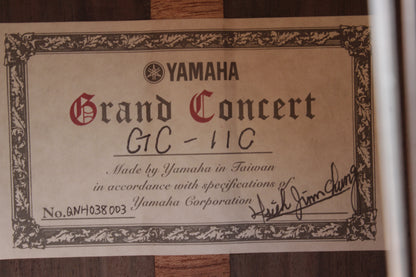Yamaha GC-11C Grand Concert Classical Guitar 2007 Solid Cedar, IRW