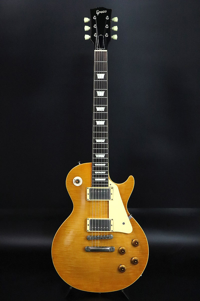 Greco EG-550 LP Lemon Drop 1990 Flame Maple Top