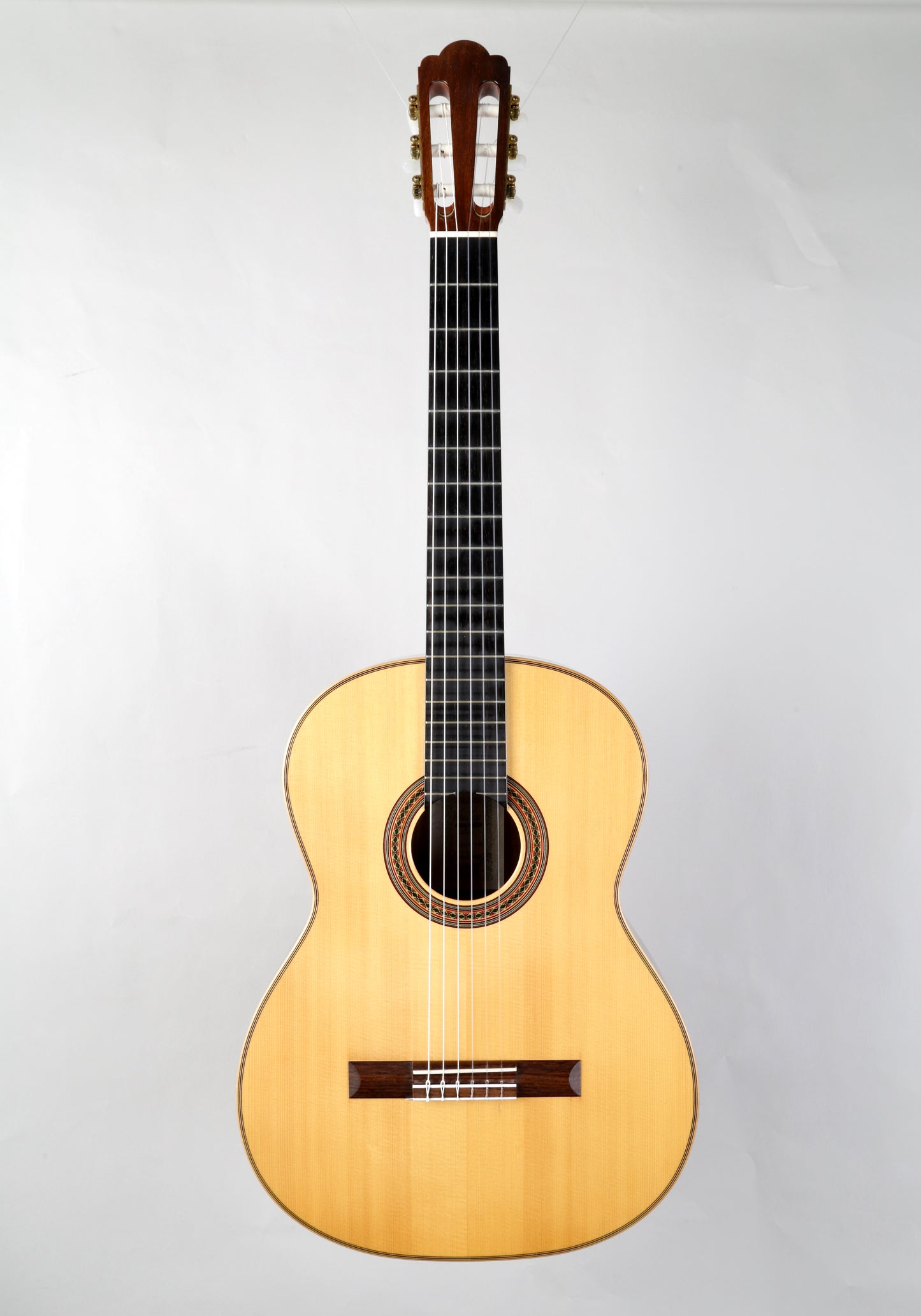Wataru Tsuji S-2 Handmade Concert Classical Guitar 2012 Solid Spruce, IRW Signed by Tsuji