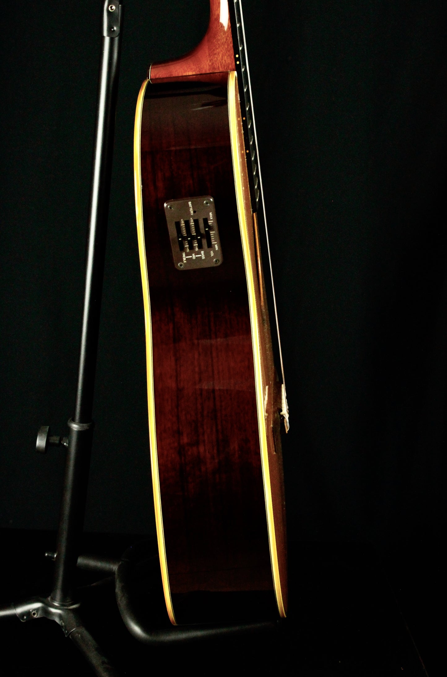Gallagher Handmade Nylon String Cutaway Concert Guitar, Built-in Piezo, EQ 1990s