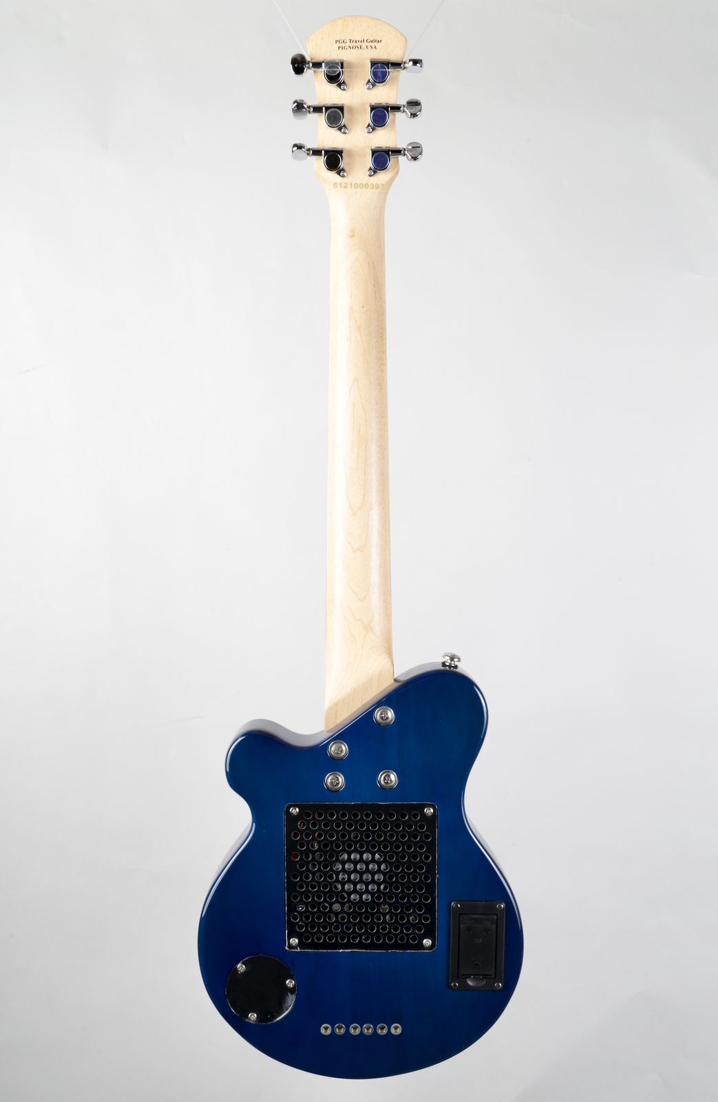 Pignose Mini Travel Electric Guitar PGG-200 Flamed Maple Blue (Near Mint)