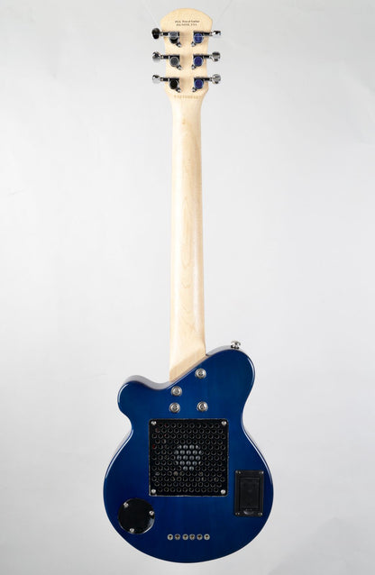 Pignose Mini Travel Electric Guitar PGG-200 Flamed Maple Blue (Near Mint)