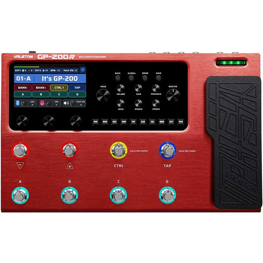 Valeton GP-200R Guitar Multi-Effects Processor and USB Audio Interface