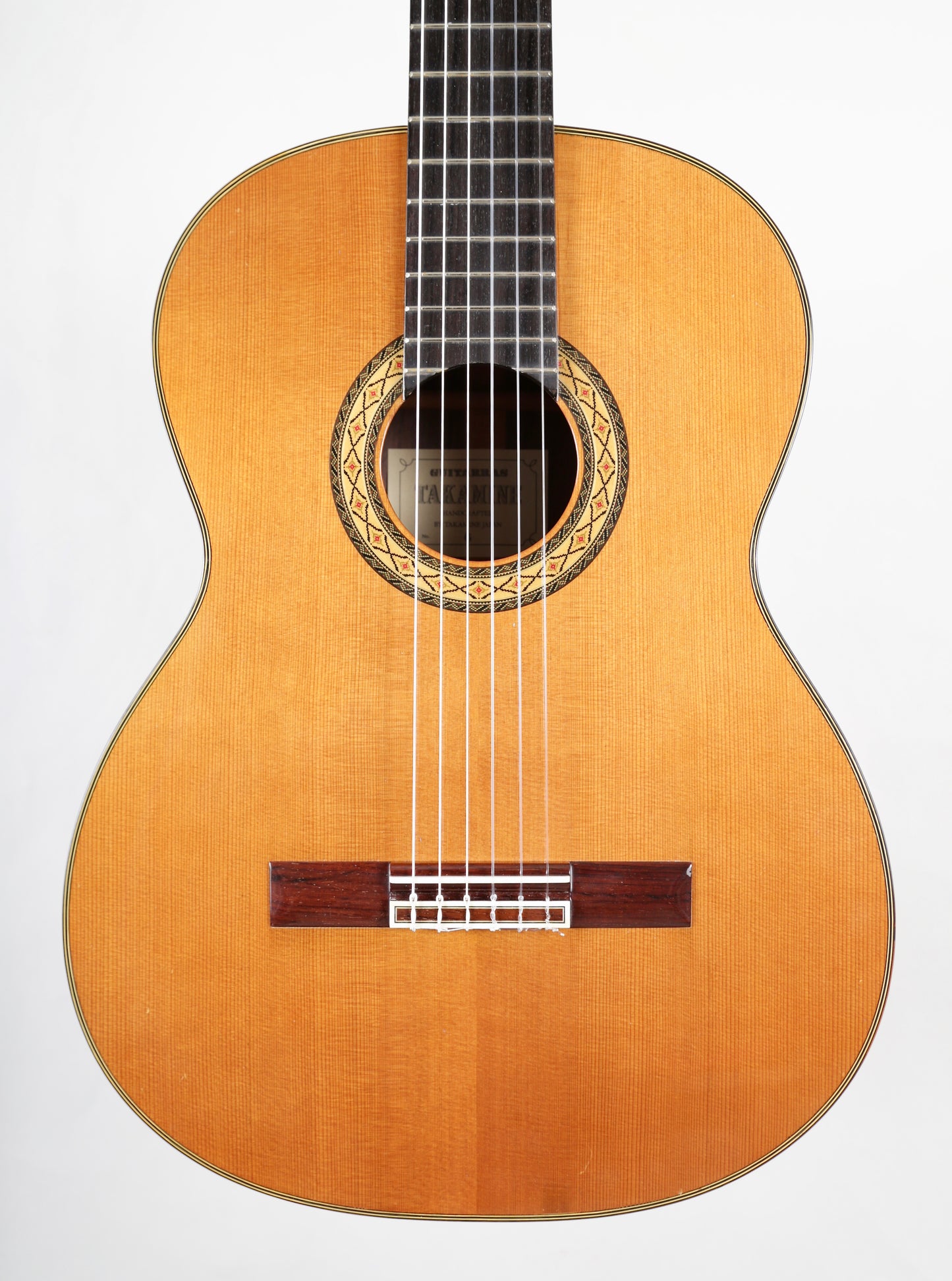 Takamine No 6 Handmade Concert Classical Guitar Japan 1985