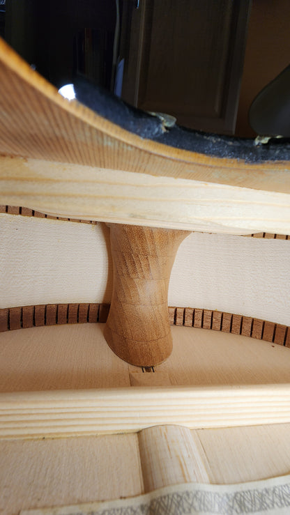 Juan Hernandez Estudio Flamenca Blanca 2007 Handmade Flamenco Guitar Solid Spruce and Cypress