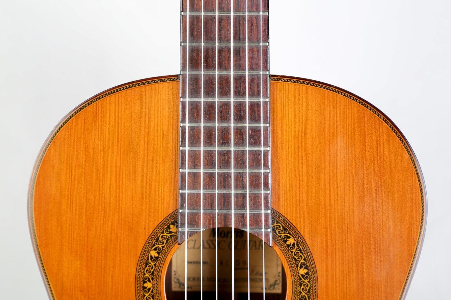 Morris MC-50 Classical Guitar Macassar Ebony Japan 2000s