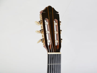 Yamaha GC-5M Concert Classical Guitar signed by Luthier, Solid Spruce, Indian Rosewood, Japan 1978