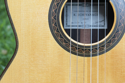 K Ichiyanagi No 35 Concert Classical Guitar Masterbuilt in 2014, Solid German Spruce, IRW