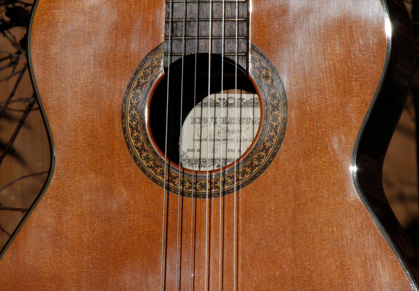 Ryogi Matsuoka No 30 1977 Handmade Classical Guitar