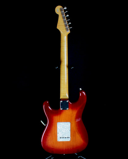 Fender Stratocaster 62 Reissue Cherry Burst Foto Flame MIJ 1995